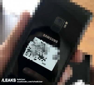 三星S9真机谍照曝光：单摄、背部中央放指纹
