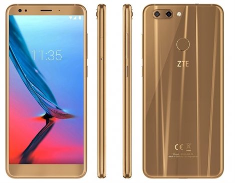 中兴Blade V9海外发布 18：9屏、骁龙450