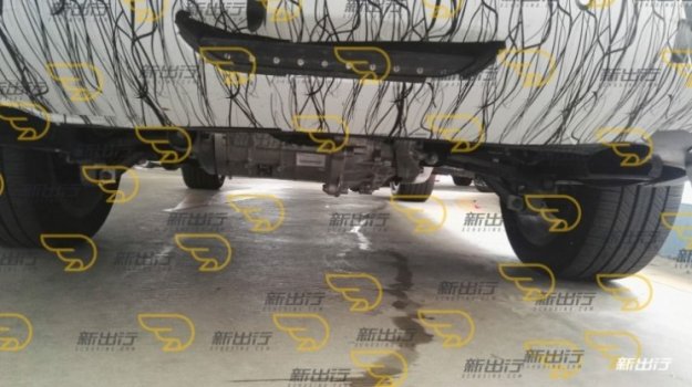 续航有望达500km 全新一代唐纯电版谍照