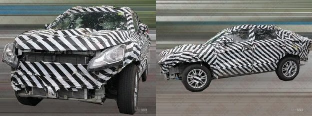 定位跨界轿跑SUV 长安CS85测试车谍照