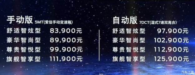 售8.39-12.59万 一汽奔腾SENIA R9上市