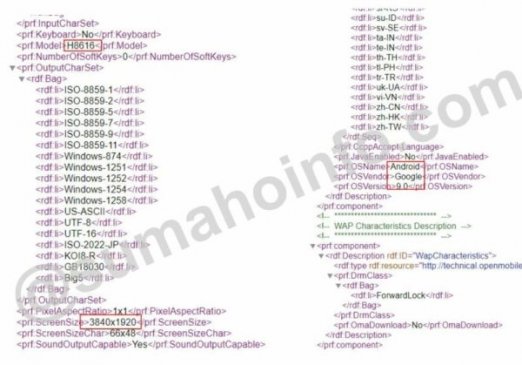 疑似Xperia XZ3 索尼新手机截图泄露：搭载4K屏