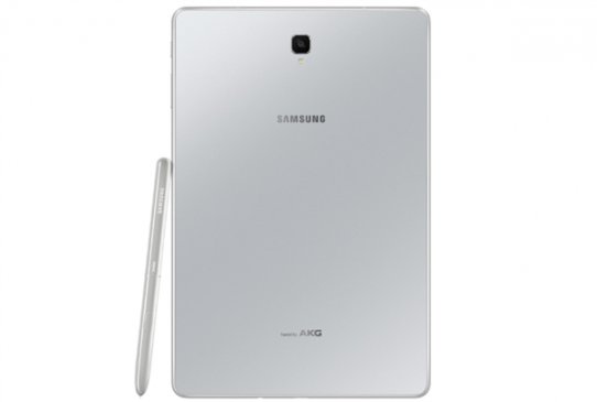 背部AKG标志 三星Galaxy Tab S4银色外观曝光