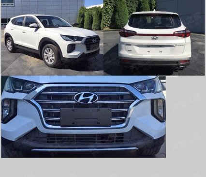 造型独特 北京现代新款途胜申报图曝光