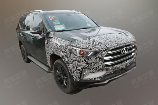 换旋钮式换挡 曝疑似大通D90混动版谍照