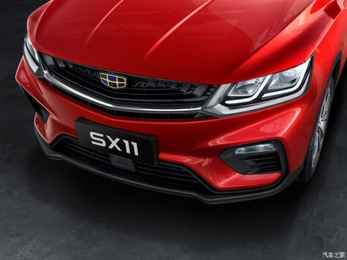 设计更年轻/定位小型SUV 吉利SX11官图