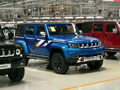 北京BJ40 PLUS环塔冠军版于8月8日上市