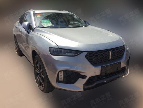 换装电子挡把 新款WEY VV7实车谍照曝光