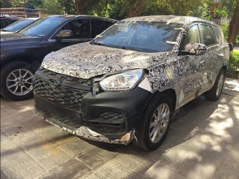 仍处套壳阶段 奇瑞全新SUV T1C谍照