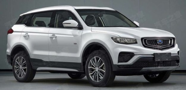 造型变得很魁梧！曝吉利新款博越申报图