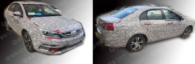 外观细节有调整 新款吉利帝豪谍照曝光