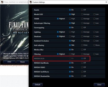 《最终幻想15》升级DLSS：RTX 2080实测提升38％