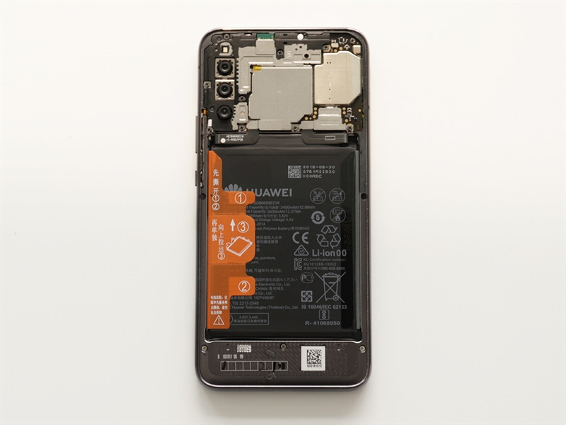 荣耀Magic2拆解：蝶式五轨滑屏 + 前后六摄