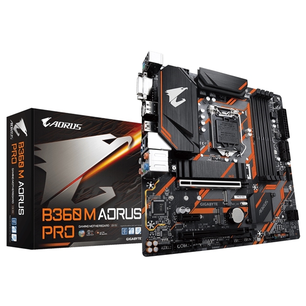 技嘉发布B360M Aorus Pro小主板：想要的全都有