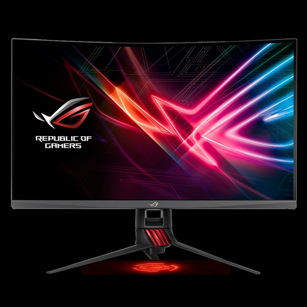 华硕发布ROG XG32VQR曲面显示器：支持FreeSync 2、自带RGB