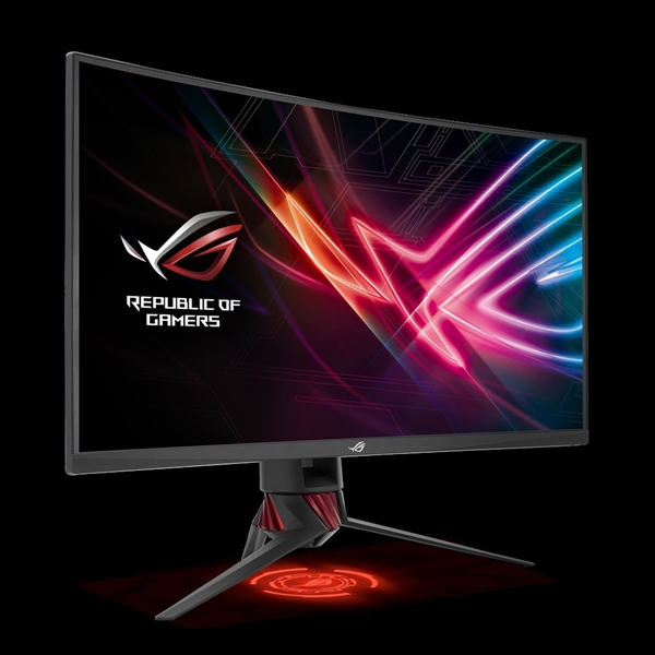 华硕发布ROG XG32VQR曲面显示器：支持FreeSync 2、自带RGB