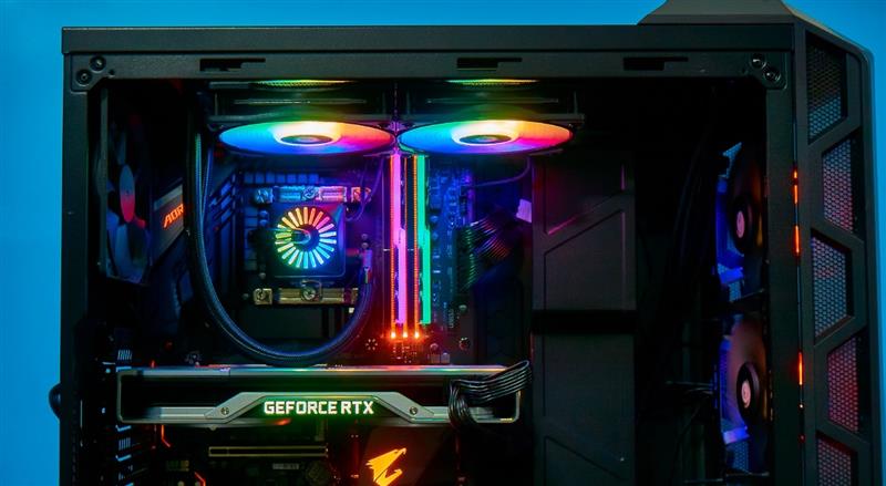 灯效高级绝不漏液！玩家风暴船长240 PRO水冷散热器评测：轻松压制9900K