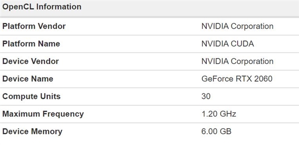 RTX 2060显卡终于现身！1920个流处理器超出预期