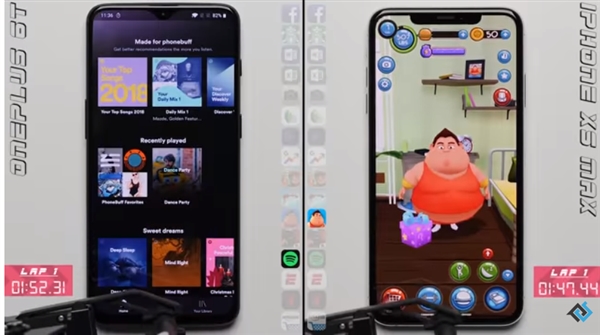 10G内存安卓旗舰挑战iPhone XS Max：流畅度败北