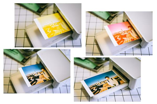 造型时尚简约使用很方便 小米米家照片打印机上手