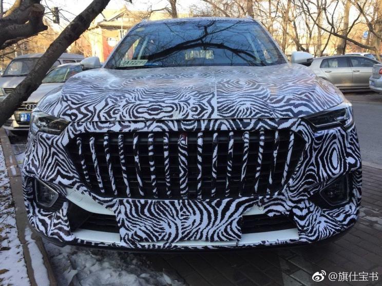 2019年发布并上市 红旗HS5细节谍照曝光