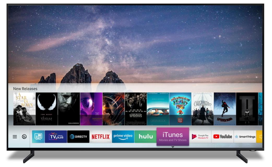 三星将在Smart TV上推iTunes影视节目应用程序并支持AirPlay 2​