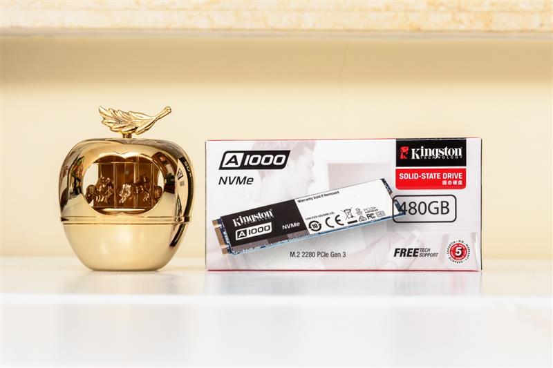 平民NVMe SSD：金士顿A1000 480G测试