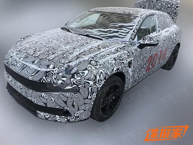 保持普通版车型外观设计 领克03 EV谍照