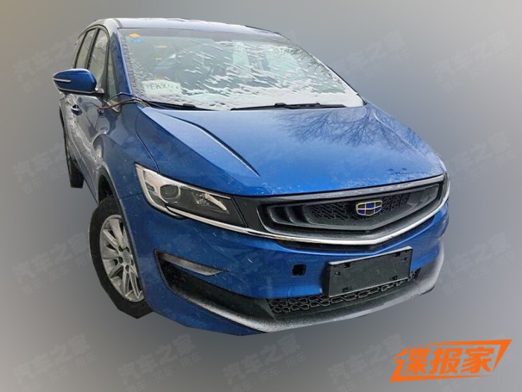 匹配6挡手动变速箱 吉利嘉际最新谍照图