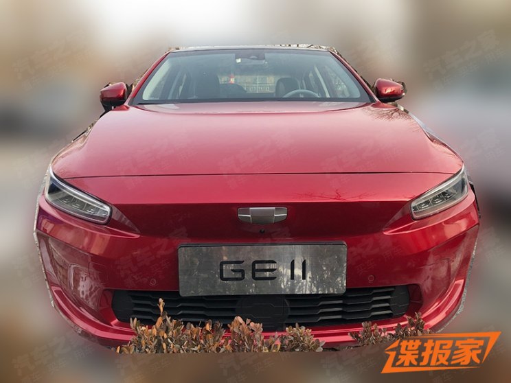 或于一季度上市 吉利GE11无伪谍照曝光