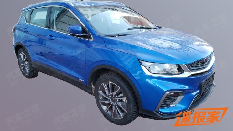 延续燃油版设计 吉利缤越PHEV实车曝光