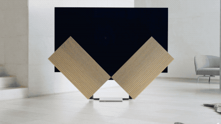 中毒！B&O推77吋电视：可像蝴蝶翅膀一样展开