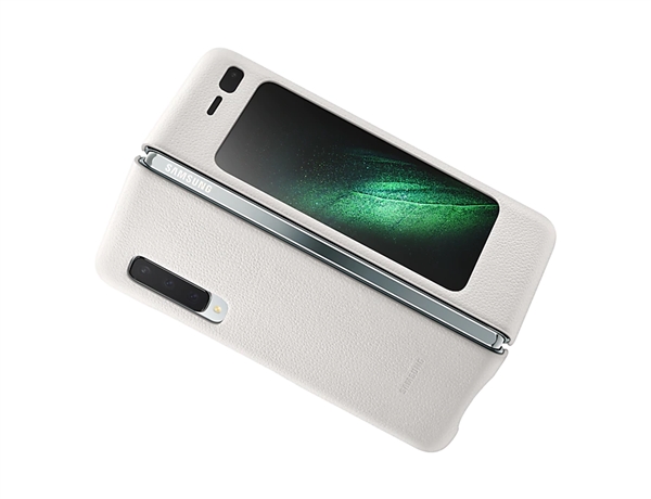 <a href='https://www.samsung.com/cn/' target='_blank'><u>三星</u></a>Galaxy Fold皮套曝光：黑白两色 售价不菲