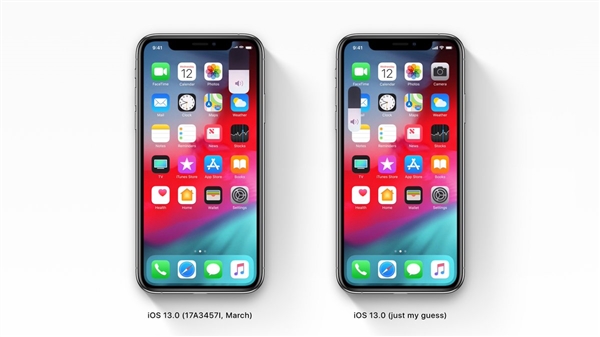 iOS 13系统截图曝光：全新音量调节器神似MIUI风格