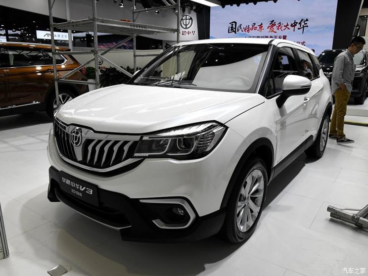 动力提升 中华V3/V7国六版将于7月上市