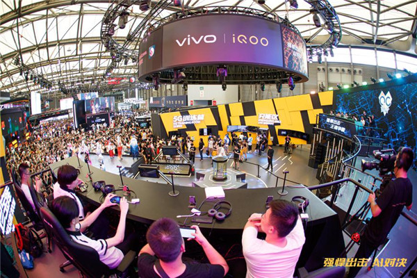 AI电竞战队SUPEX高调亮相 vivo展台惊艳ChinaJoy2019