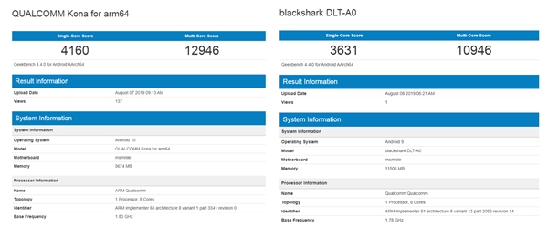 完胜骁龙855 疑似高通骁龙865现身GeekBench