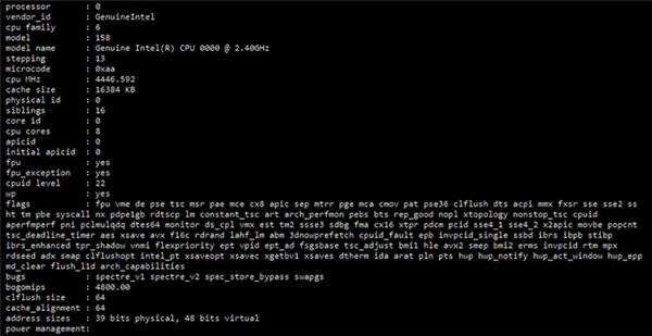 Intel十代酷睿移动标压版首曝：14nm i5六核、i7八核