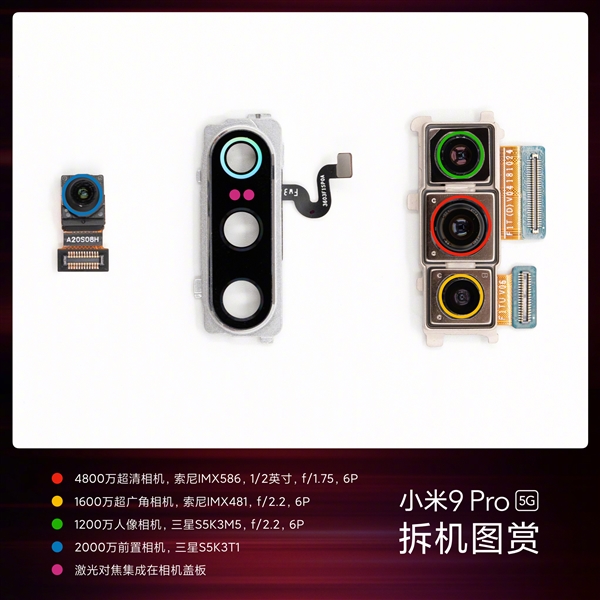 3699元做工用料如何？<a href='http://www.mi.com/' target='_blank'><u>小米</u></a>9 Pro 5G官方拆解