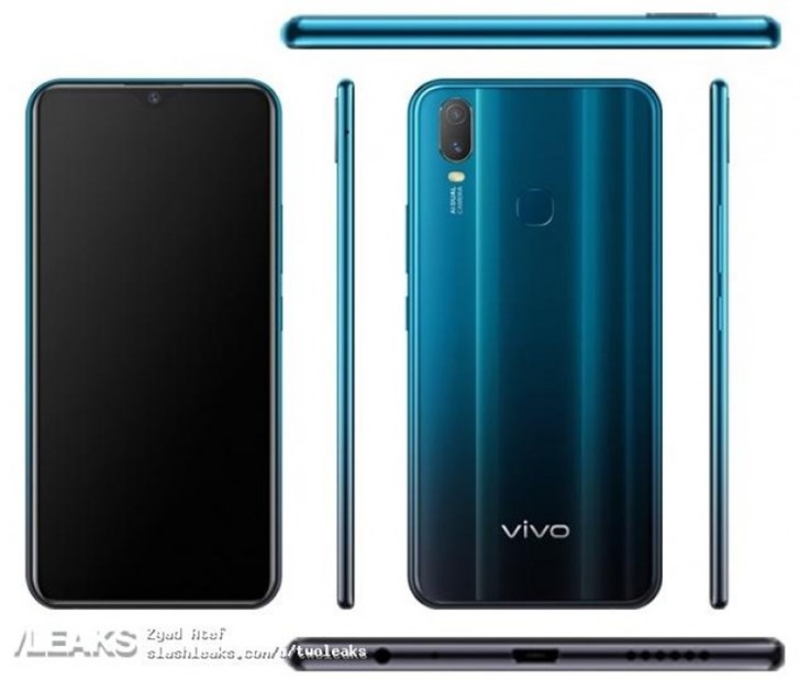 骁龙439+5000mAh电池 vivo新机渲染图曝光
