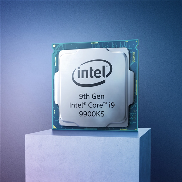 Intel发布酷睿i9-9900KS处理器：8核5GHz 游戏性能提升35%