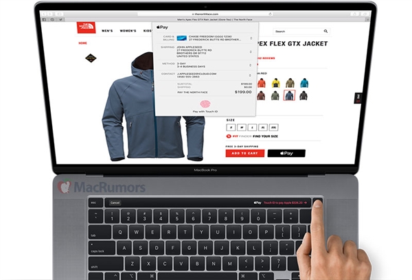 <a href='https://www.apple.com/cn/' target='_blank'><u>苹果</u></a>16寸MacBook Pro新照片曝光：窄边框、ESC和Touch ID