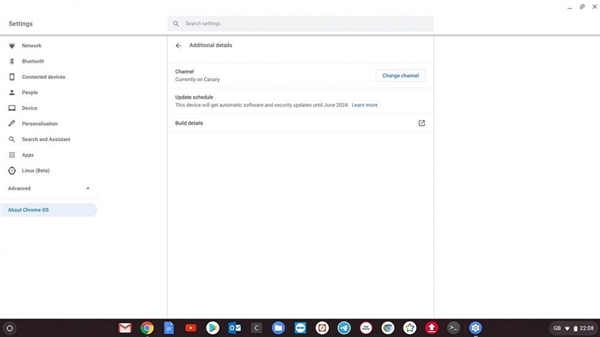 谷歌Chrome OS上线新功能：显示Chromebook系统更新期限
