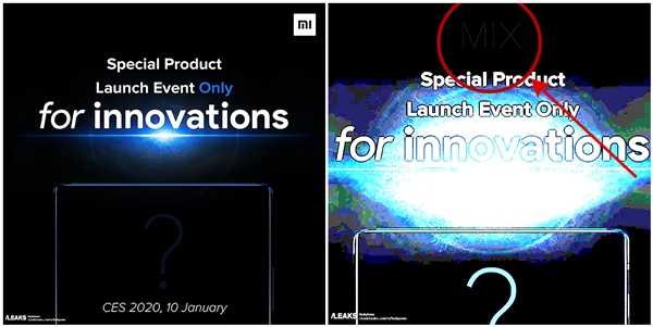 <a href='http://www.mi.com/' target='_blank'><u>小米</u></a>首款屏下摄像头手机MIX 4曝光：1月10日CES发布？