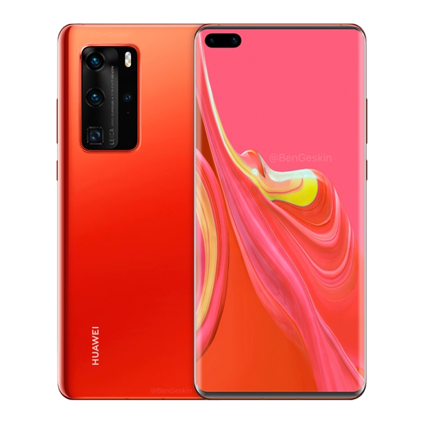 华为P40 Pro 360度曝光：5200万主摄、100倍变焦、5款配色