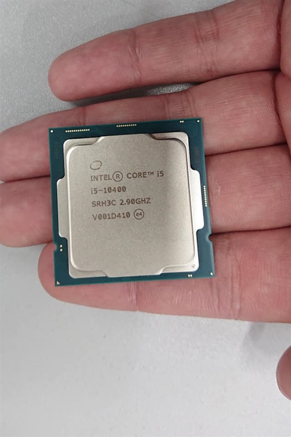 Intel十代桌面酷睿4月13日发布：i5-10400正式版高清真图首曝