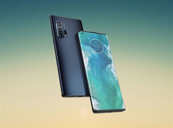 摩托罗拉Edge+高清图曝光：90Hz挖孔瀑布屏、1亿像素