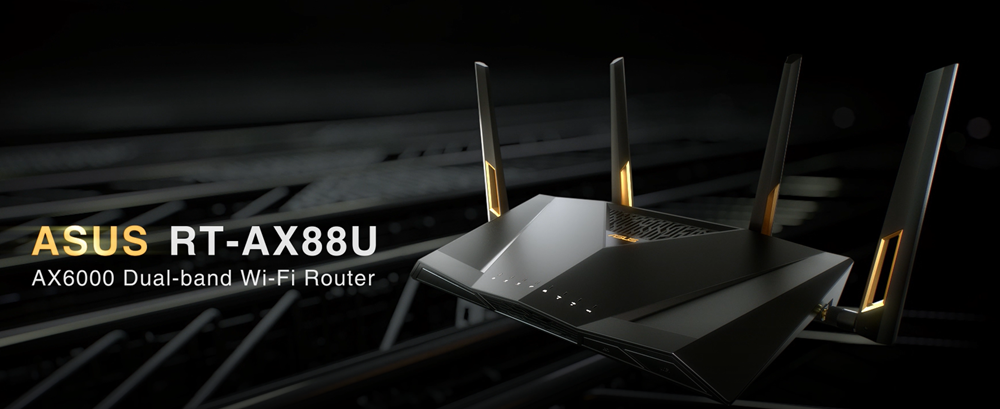 宅家网课&办公必备神器 华硕WIFI6路由RT-AX88U