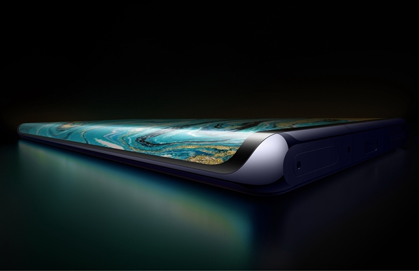 华为Mate 40 Pro概念渲染外形曝光：外刘海真全面屏、倒三角四摄