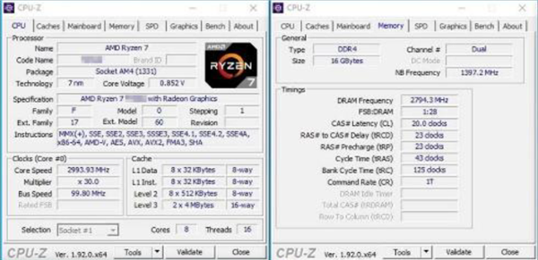 内存实力弱不存在 AMD锐龙7 4700G+B550平台现身：DDR4-5600稳稳的